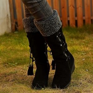 Ladmiple Snow Boots For Women